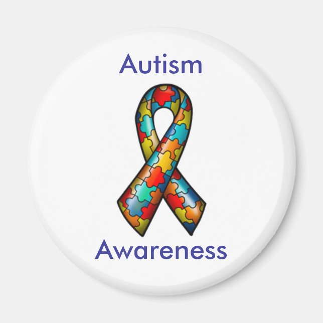 Autism Awareness 2009 Magnet (Framsidan)