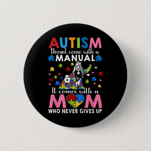 Autism Awareness 2025 är inte Kom med handbok A Knapp