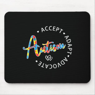 Autism Awareness Accepterar Adapt Advocate Autisti Musmatta