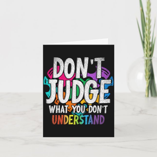 Autism Awareness Adult Uni-kids Black Short Sleeve Kort (Framsida)