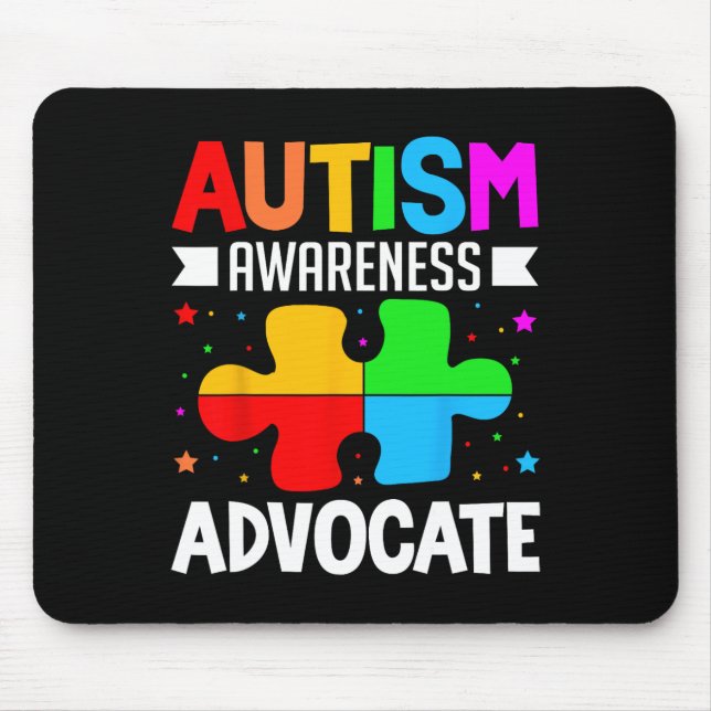 Autism Awareness Advocate Autistic Awareness Musmatta (Framsidan)