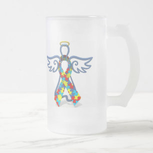 Autism Awareness Angel Mugg