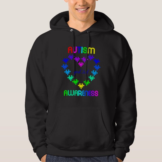 Autism Awareness April 2:a Hoodie (Framsida)