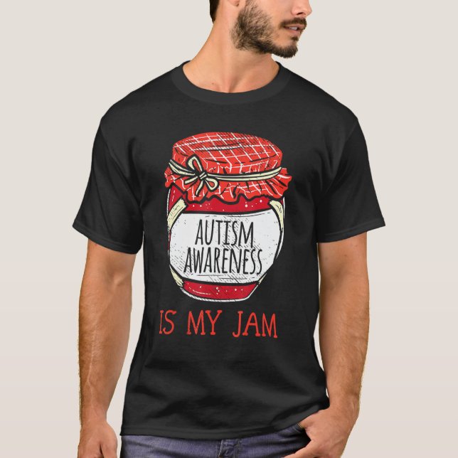 Autism Awareness är Sylt Cute Memes Autistic Supp T Shirt (Framsida)