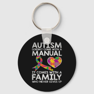 Autism awareness autism doesn't come with a manual nyckelring