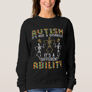Autism Awareness Autism Skeleton Autism Support T Shirt