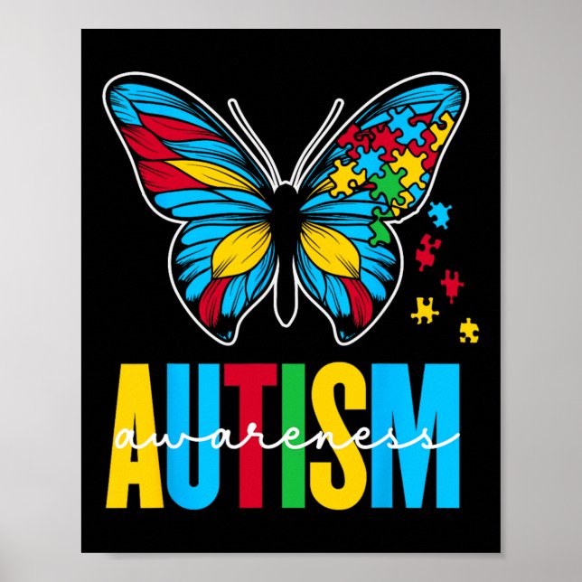 Autism Awareness Autist Autist Autist Autists Supp Poster (Framsidan)