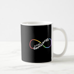 Autism Awareness Autistic Acceptance Rainbow Infin Kaffemugg
