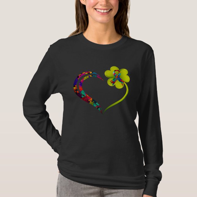 Autism Awareness Autistic Diversity Autist T Shirt (Framsida)