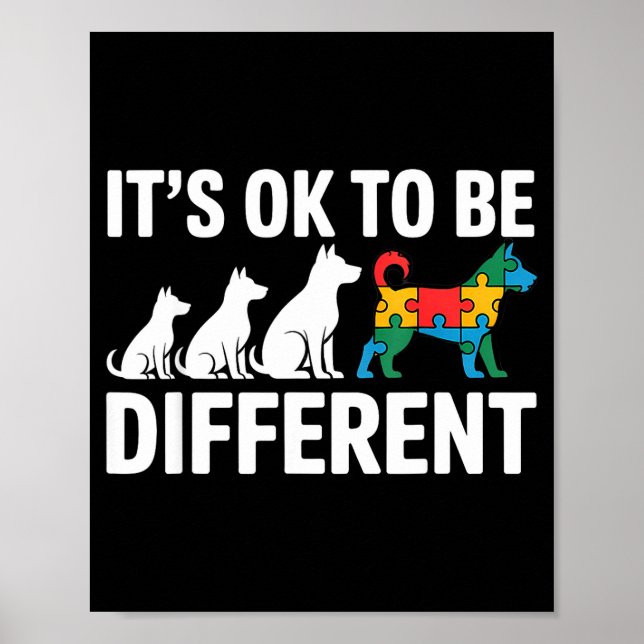 Autism awareness autistic  poster (Framsidan)