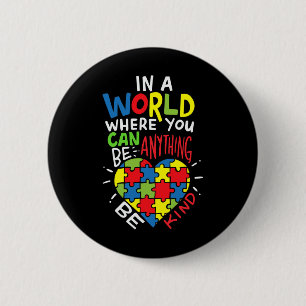 Autism Awareness BE Kindnes Knapp