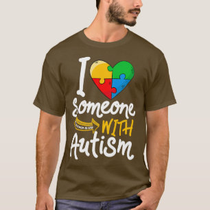 Autism Awareness Brother i juridik I Kärlek någon T Shirt