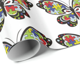 Autism Awareness Butterfly Presentpapper