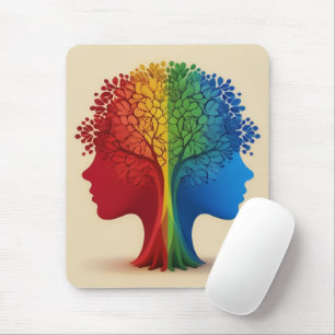Autism Awareness - Care - Mousepad Musmatta