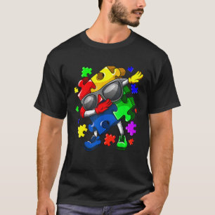 Autism Awareness Dabbing Puzzle Biet Sunglass B T Shirt
