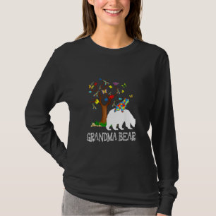 Autism Awareness Day Grandma Bear Support Autistic T Shirt