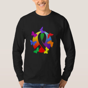 Autism Awareness Day Rainbow Butterfluu2019s Autis T Shirt