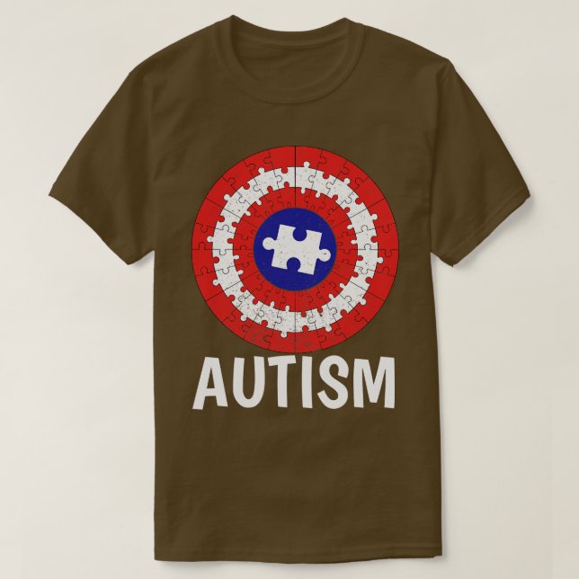 Autism Awareness Day T Shirt (Design framsida)