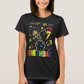 Autism Awareness Det är min 7:e-födelsedag T Shirt