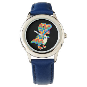 Autism Awareness Dinosaurs Armbandsur