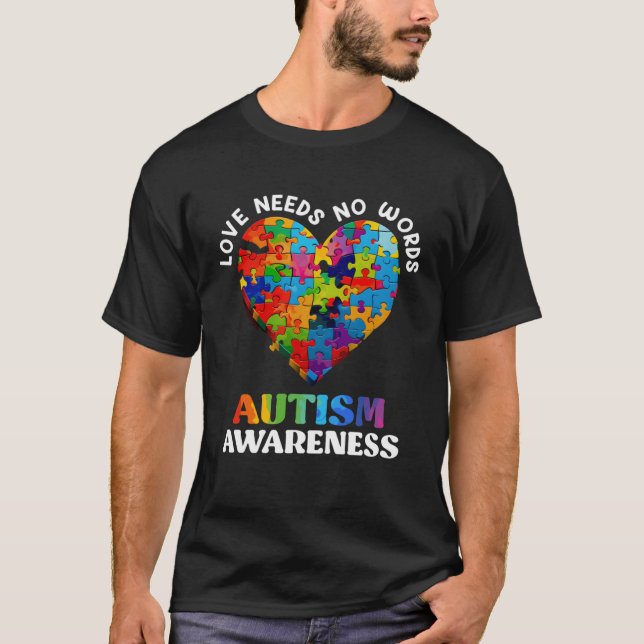 Autism Awareness Diversity Equality Autistic 1 T Shirt (Framsida)