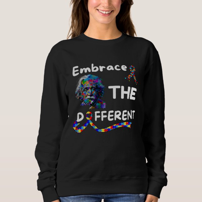 Autism Awareness Embrace Different Unmasking Autis T Shirt (Framsida)