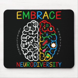 Autism Awareness Embrace Neurodiversity ADHD Auti Musmatta