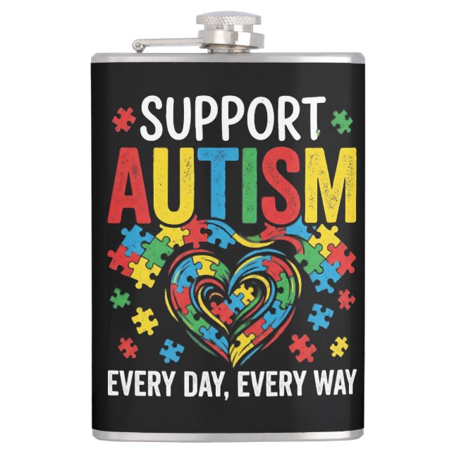 Autism awareness fickplunta (Framsidan)