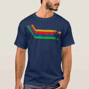 Autism Awareness Gift Retro Rand Cute ASD eller T Shirt