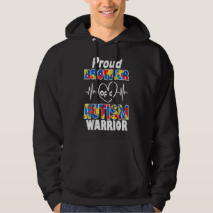 Autism Awareness Gifts Proud Brother of a Autism Hoodie