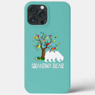 Autism Awareness Grandma Bear Support Autistic