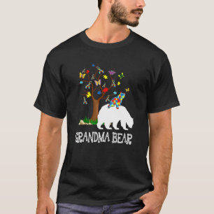 Autism Awareness Grandma Bear Support Autistic Adu T Shirt