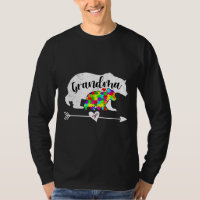 Autism Awareness Grandma Bear Support Autistic Adu