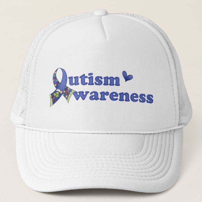 Autism Awareness Hat Truckerkeps (Framsida)