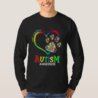 Autism Awareness Heart Tass Hund Support Autistic T Shirt