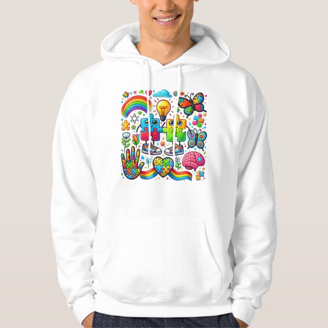 Autism Awareness Hoodie (Framsida)