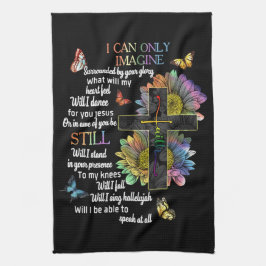 Autism Awareness I Can Only Imagine Jesus Faith Kökshandduk