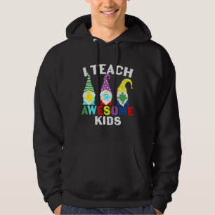 Autism Awareness I Teach Fantastisk Kids Autism Gn Hoodie