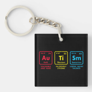Autism Awareness Inslag Periodic Bord