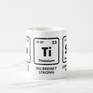 Autism Awareness Inslag Periodic Bord Kaffemugg