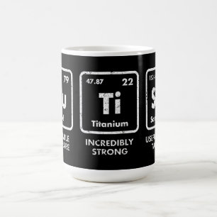 Autism Awareness Inslag Periodic Bord Kaffemugg