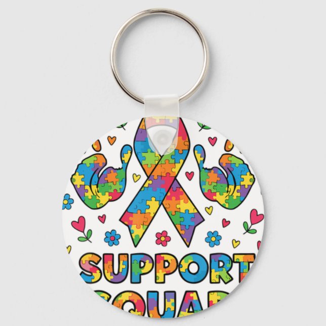 Autism Awareness Its Ok To Be Different Mo Nyckelring (Framsida)