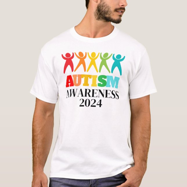 Autism Awareness Kärlek Understanding T-SHIRT (Framsida)