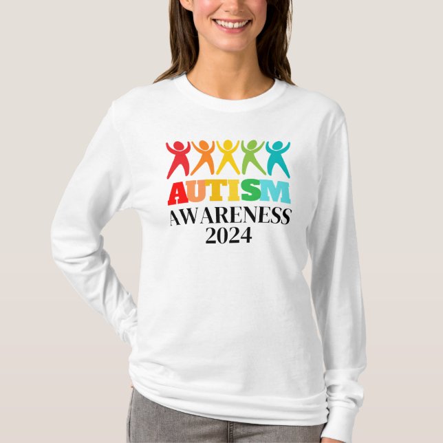 Autism Awareness Kärlek Understanding T-SHIRT (Framsida)