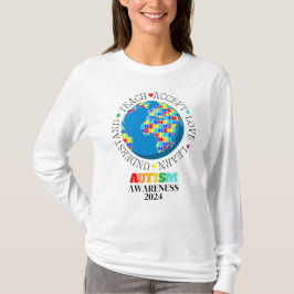Autism Awareness Kärlek Understanding T-SHIRT