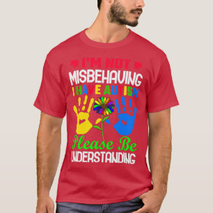 Autism Awareness Kids Autistic Boy Girl jag har Au T Shirt