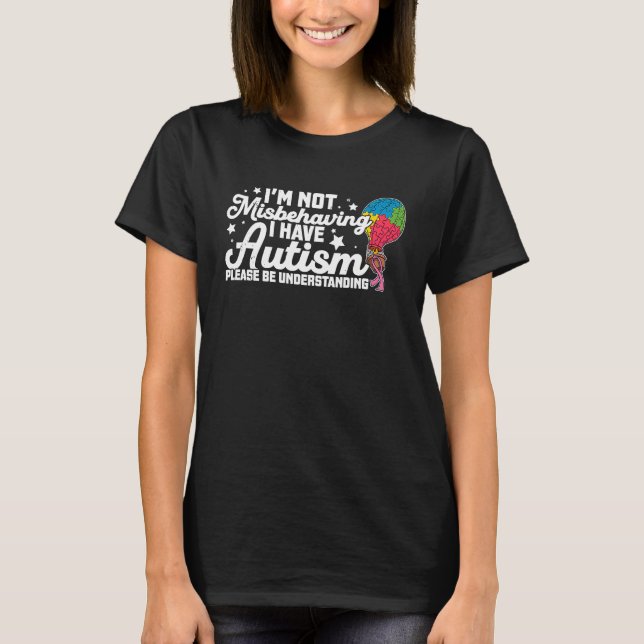 Autism Awareness Kids Autistic Support Tolerance   T Shirt (Framsida)