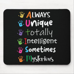 Autism Awareness Kindness Shirt Alltid Unikt Tota Musmatta