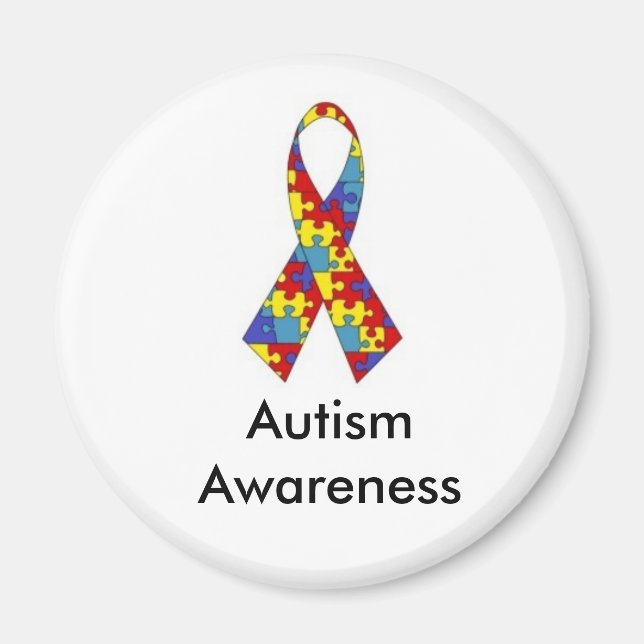 Autism Awareness Magnet (Framsidan)