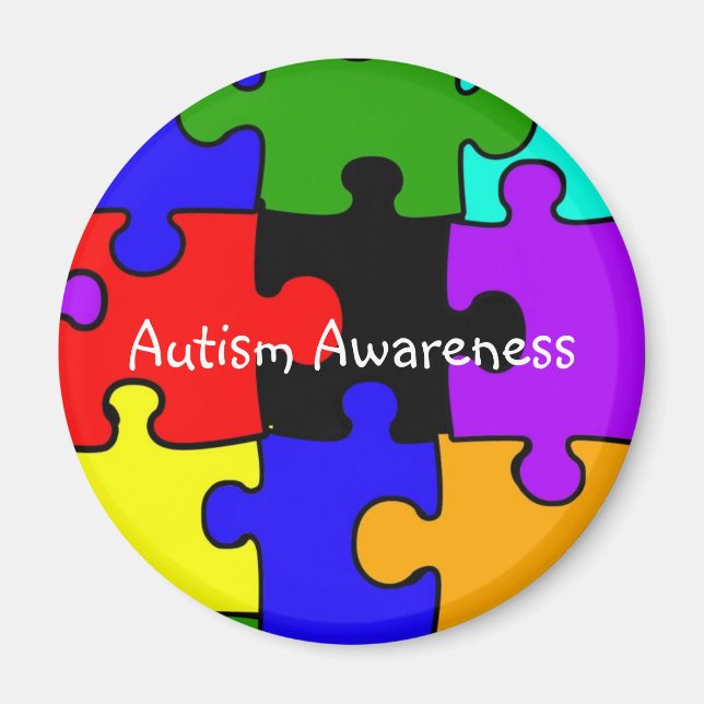 Autism Awareness Magnet (Framsidan)